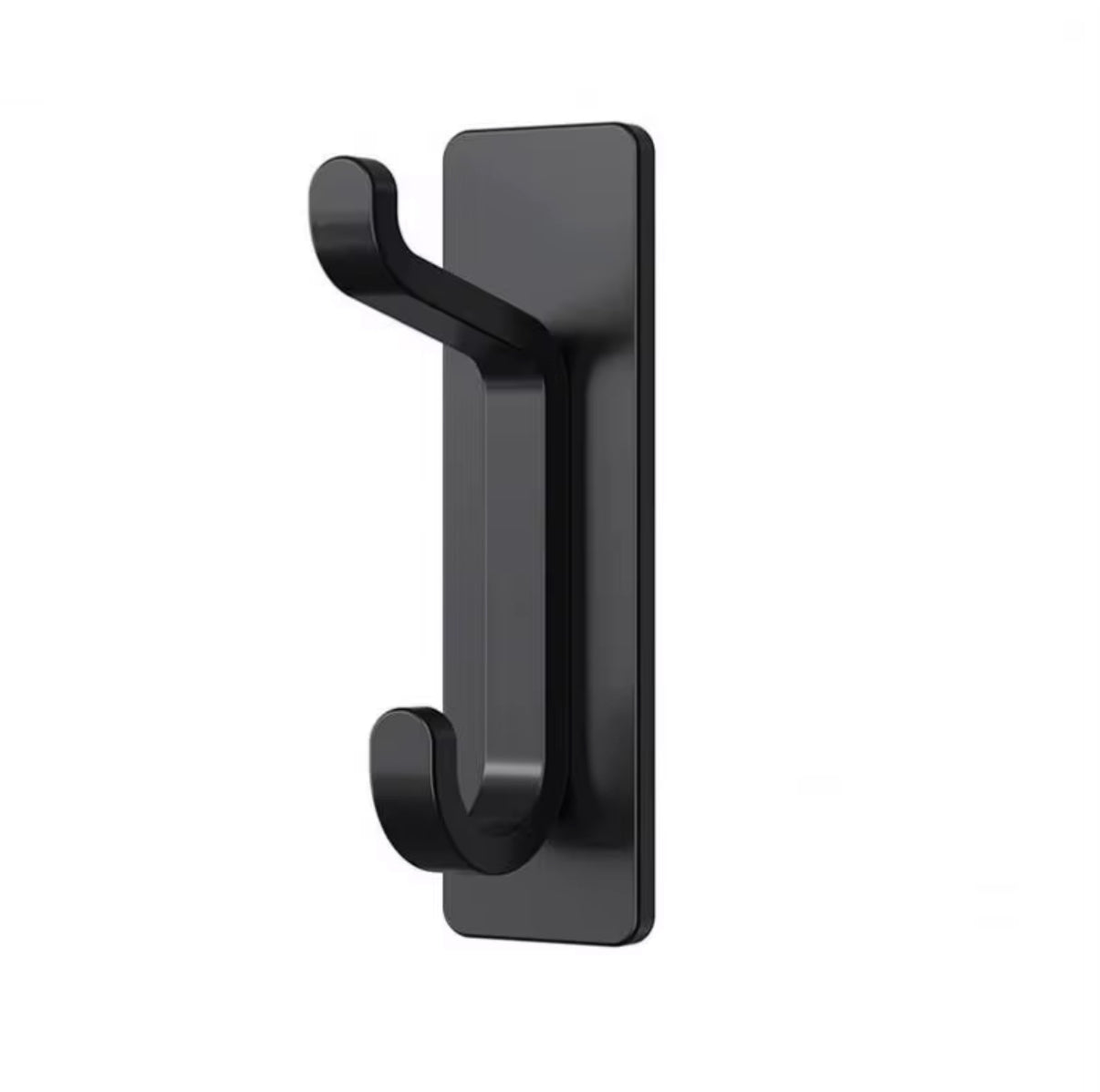 Self-Adhesive Double Hook – No-Drill, Heavy-Duty